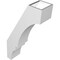 Ekena Millwork 5 1/2-in. W x 14-in. D x 26-in. H Balboa Architectural Grade PVC Knee Brace BRCP055X14X26BOA - alternate 2